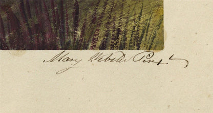 Mary Webster (1794-1883) - Watercolour Painting - Compton Place Eastbourne 18502