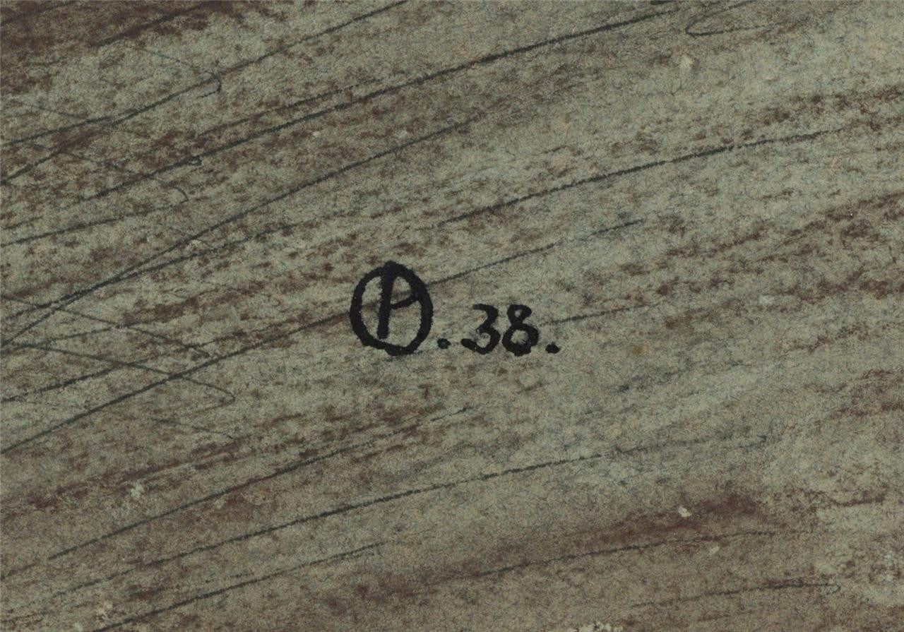 Phyllis Chilton Osborne Mixed Media Drawing Ballerina Ballet Dancer 19382