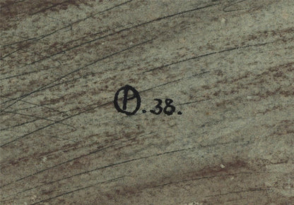 Phyllis Chilton Osborne Mixed Media Drawing Ballerina Ballet Dancer 19382