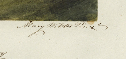 Mary Webster (1794-1883) Watercolour Painting - Farm Near Sudbury London 18412