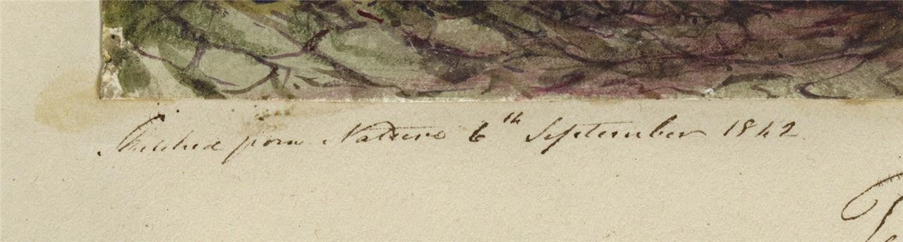 Mary Webster (1794-1883) - Watercolour Painting - Pevensey Castle 18423