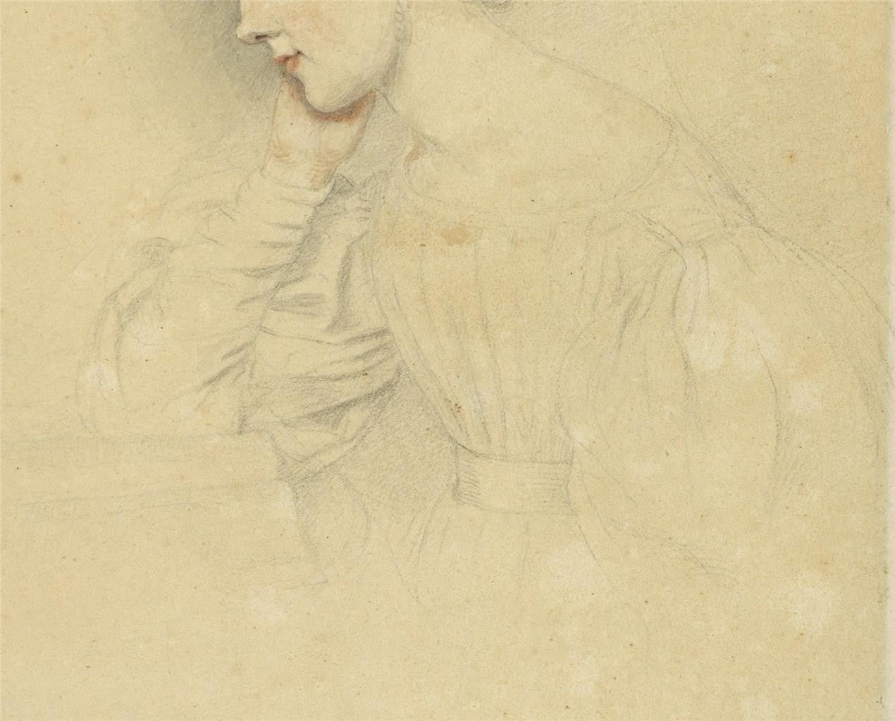 Isaac Wane Slater (1784-1836) Watercolour Painting Portrait Of A Lady 18315