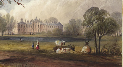 Mary Webster (1794-1883) Watercolour Painting - Kensington Palace London 18385
