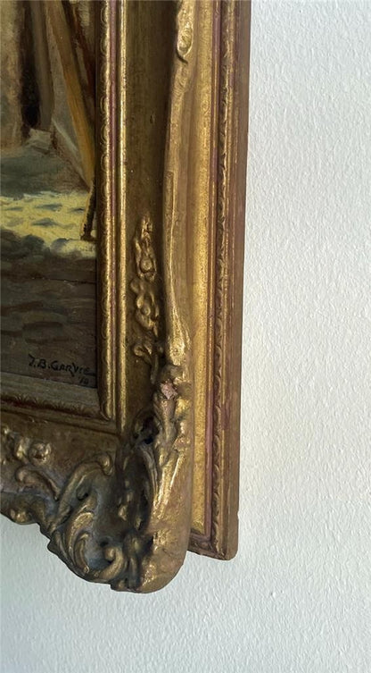 Thomas Bowman Garvie (1859-1944) Oil Painting Baveno Maggiore Italy 19108
