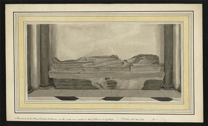 Thomas Fisher (1772-1836) Watercolour Painting - Rochester Cathedral Kent 17901