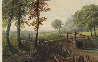 Mary Webster (1794-1883) - Watercolour Painting - Richborough Castle Kent 18438