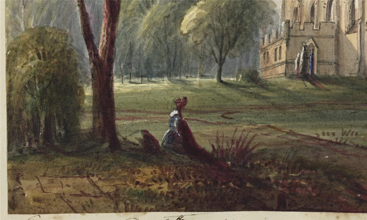 Mary Webster Watercolour Painting Sudeley Chapel Gloucestershire 18406