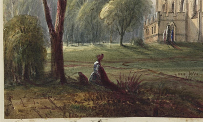 Mary Webster Watercolour Painting Sudeley Chapel Gloucestershire 18406
