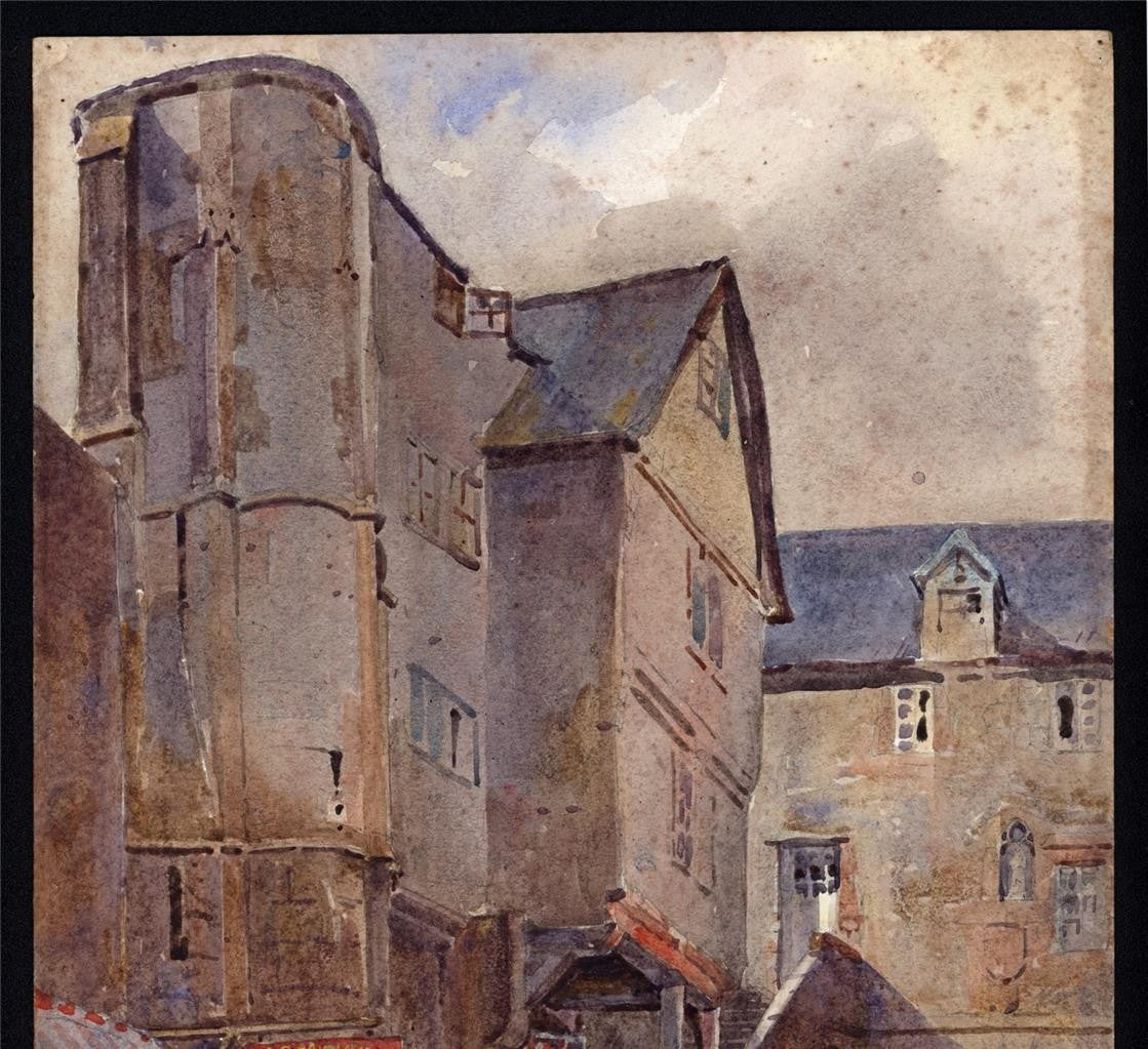 Alfred Crowdy Lovett (1862-1919) Watercolour Painting - Mont Saint-Michel France6