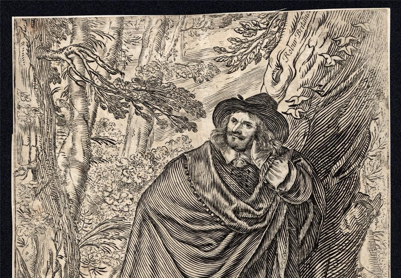 Claude Mellan - Abraham Bosse - Antique Engraving - Portait Of James Howell5