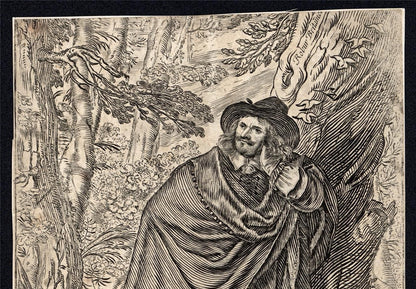 Claude Mellan - Abraham Bosse - Antique Engraving - Portait Of James Howell5