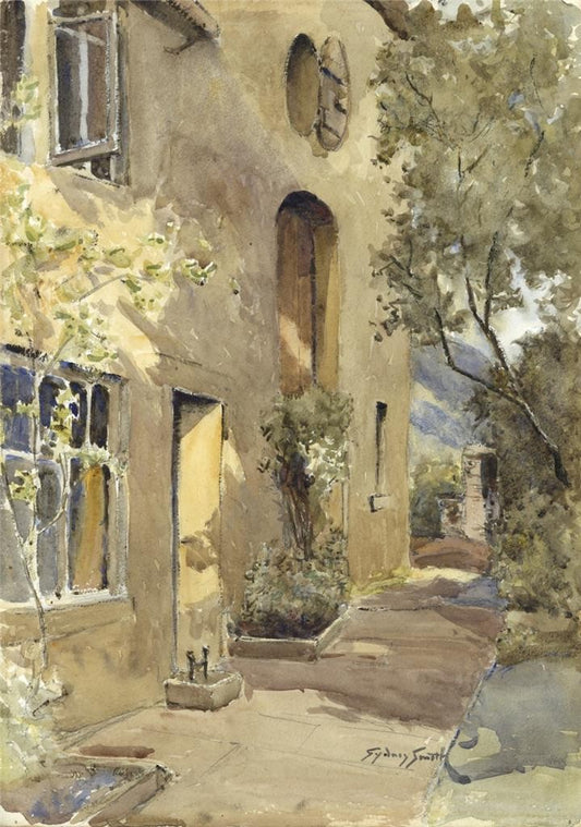 Sydney Smith (1912-1982) Watercolour Painting - 20th Century0