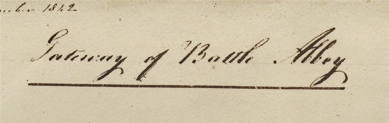 Mary Webster (1794-1883) - Watercolour Painting - Gateway Of Battle Abbey 18424