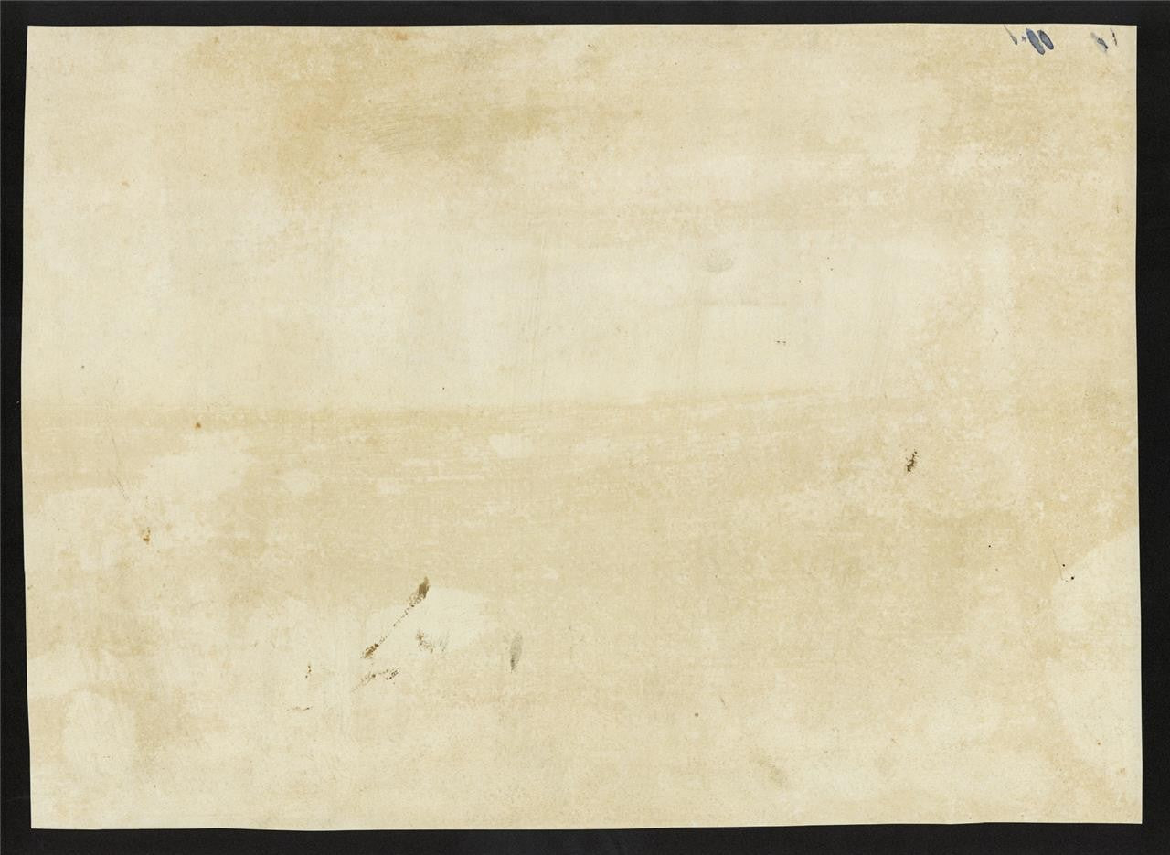 Storm At Sea - Antique Watercolour Painting - 19th Century - Seascape9