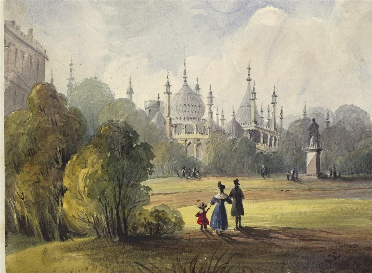 Mary Webster (1794-1883) - Watercolour Painting - Royal Pavilion Brighton 18385