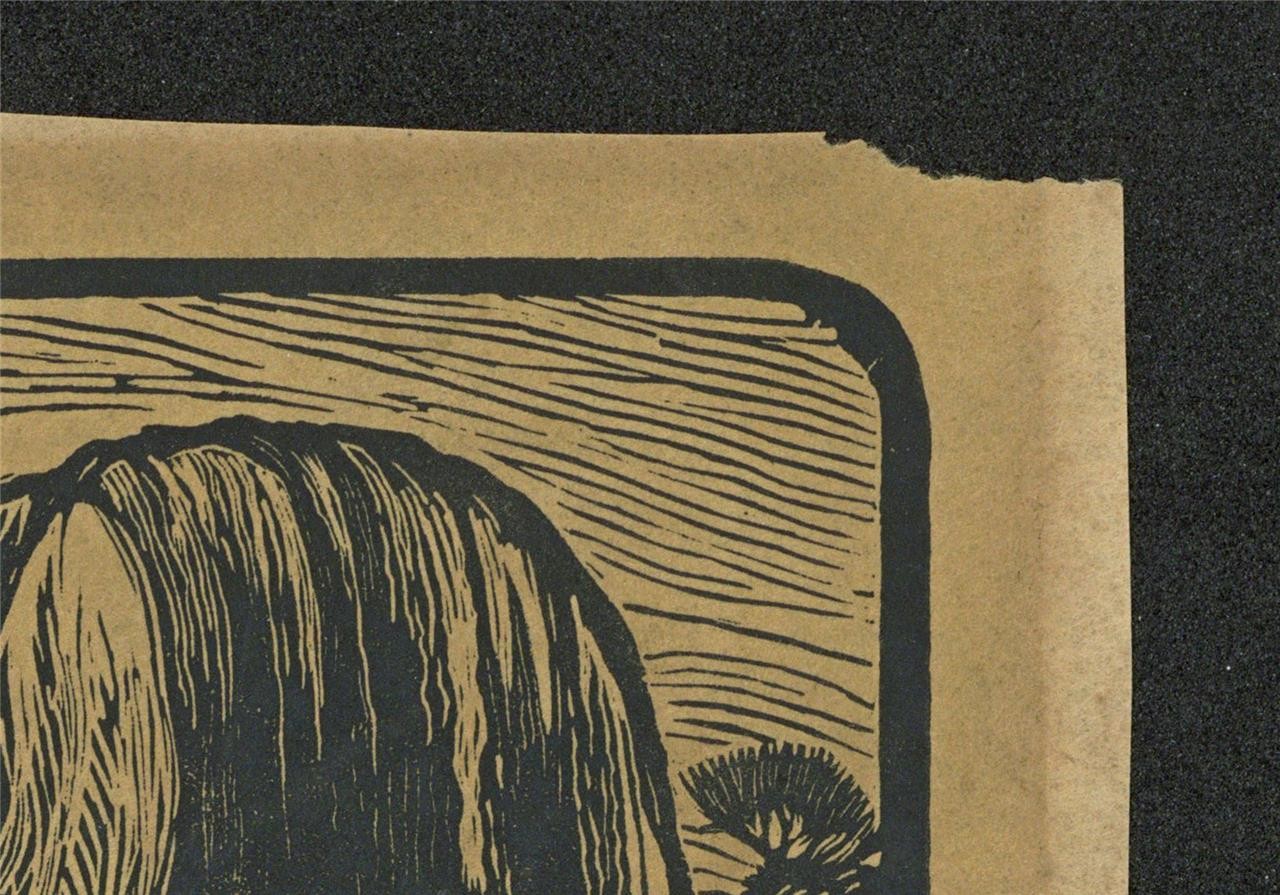 Ludovic-Rodo Pissarro (1878-1952) Signed Wood Engraving - Figures In Landscape4