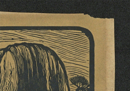 Ludovic-Rodo Pissarro (1878-1952) Signed Wood Engraving - Figures In Landscape4