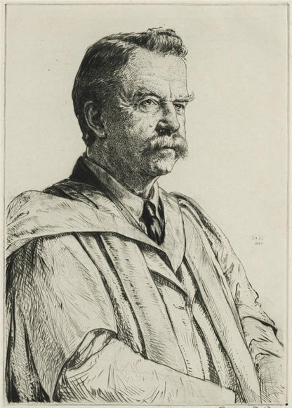 Francis Dodd R.A. (1874-1949) - Signed Etching - Portrait Of A Gentleman 19260