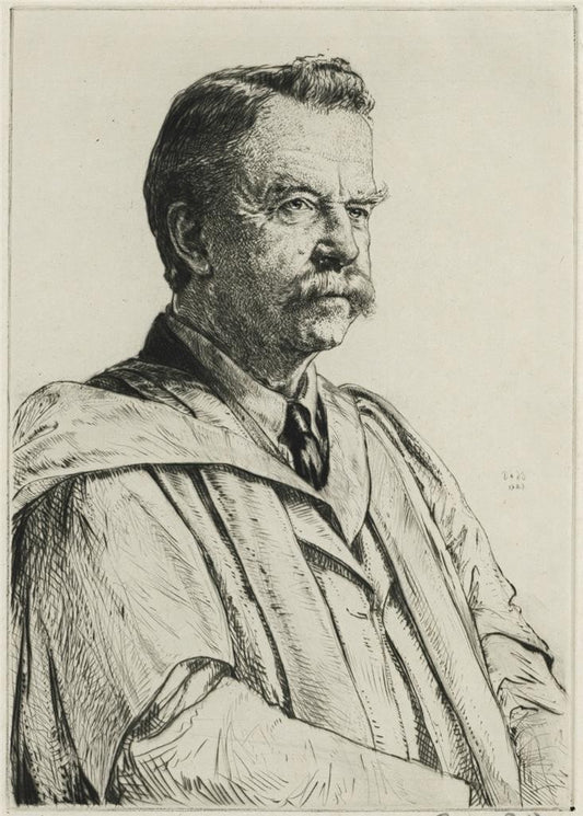 Francis Dodd R.A. (1874-1949) - Signed Etching - Portrait Of A Gentleman 19260