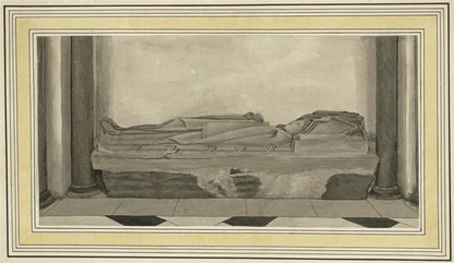Thomas Fisher (1772-1836) Watercolour Painting - Rochester Cathedral Kent 17900