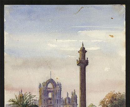 Lucknow India - Watercolour Painting - Arthur Herbert Hussey (1863-1923)4