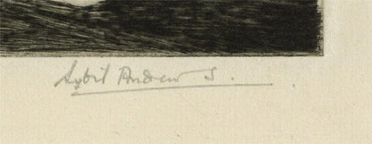 Sybil Andrews (1898-1992) Pencil Signed Etching - The Erpingham Gate Norwich2