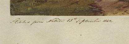 Mary Webster (1794-1883) Watercolour Painting Michelham Abbey Priory 18423