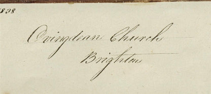 Mary Webster (1794-1883) - Watercolour Painting - Ovingdean Church Brighton 18384