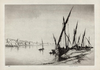 William Douglas Macleod (1892-1963) Signed Etching - Spanish River Scene4