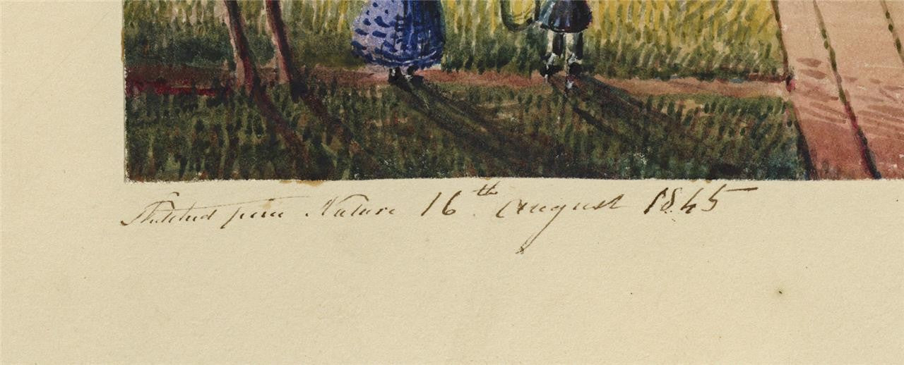 Mary Webster (1794-1883) Watercolour Painting - Chenies Buckinghamshire 18453