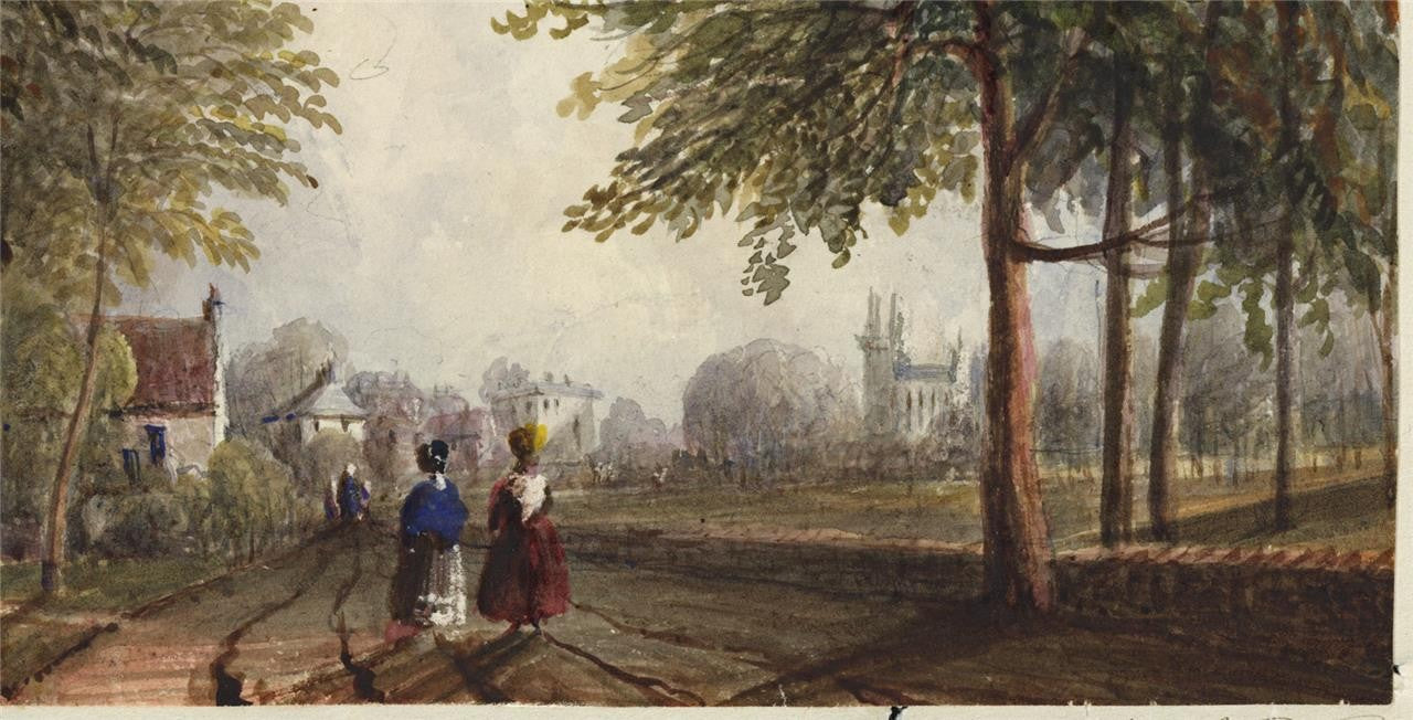 Mary Webster (1794-1883) Watercolour Painting - Eastbourne Sussex 18487