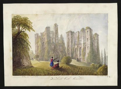 Mary Webster (1794-1883) - Watercolour Painting - Kenilworth Castle Warwickshire1