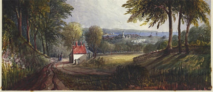 Mary Webster (1794-1883) Watercolour Painting - Distant View Of Eastbourne 18487