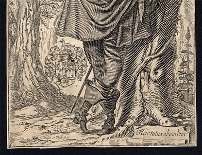 Claude Mellan - Abraham Bosse - Antique Engraving - Portait Of James Howell6