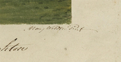 Mary Webster (1794-1883) Watercolour Painting - Church At Preston Brighton 18422