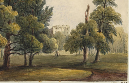 Mary Webster (1794-1883) Watercolour Painting Hyde Park London 18415