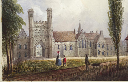 Mary Webster - Watercolour Painting - St Augustine's Abbey Canterbury 18465