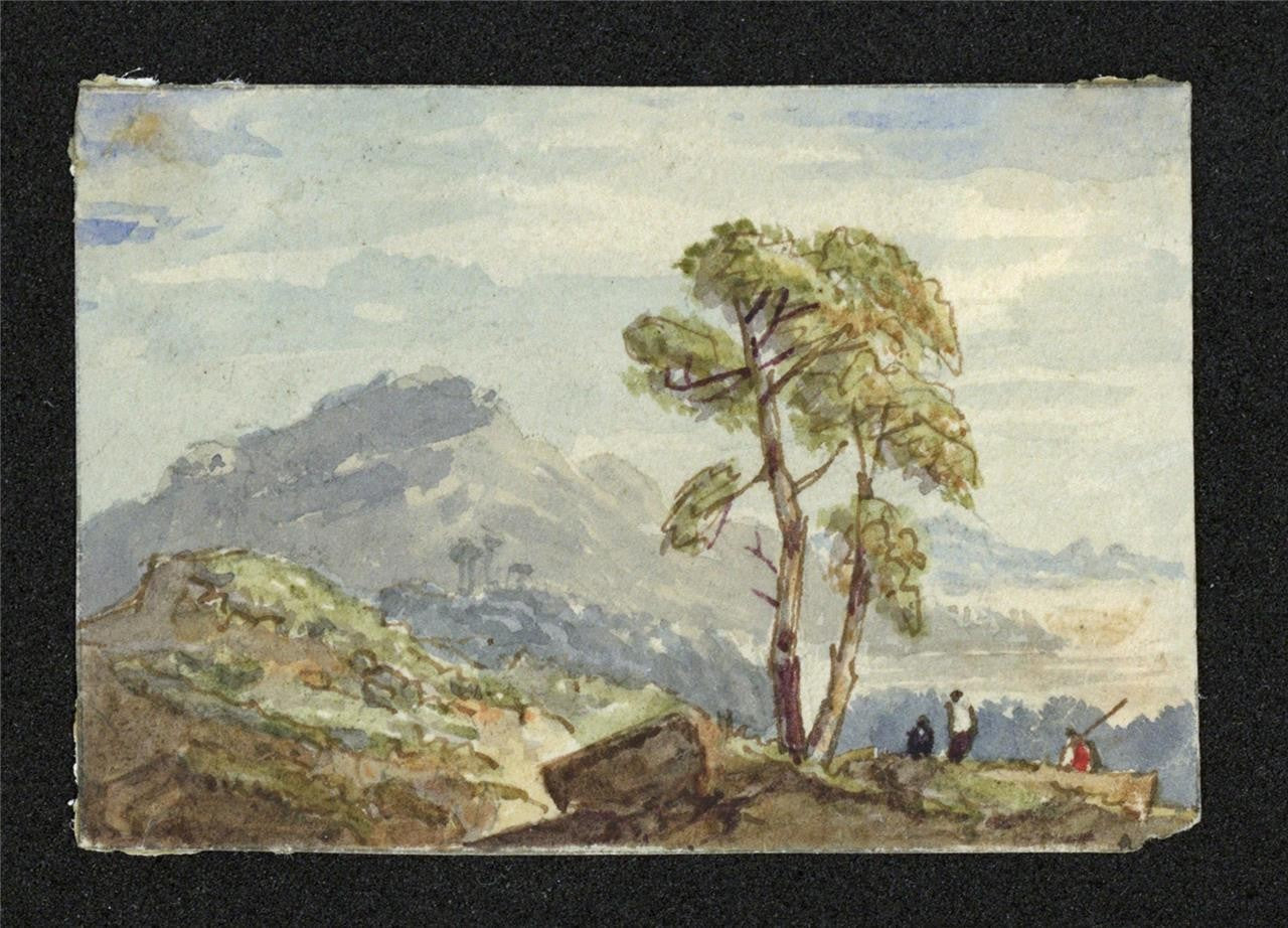 Style Of Samuel Prout - Miniature Watercolour Painting - 19th Century - 131
