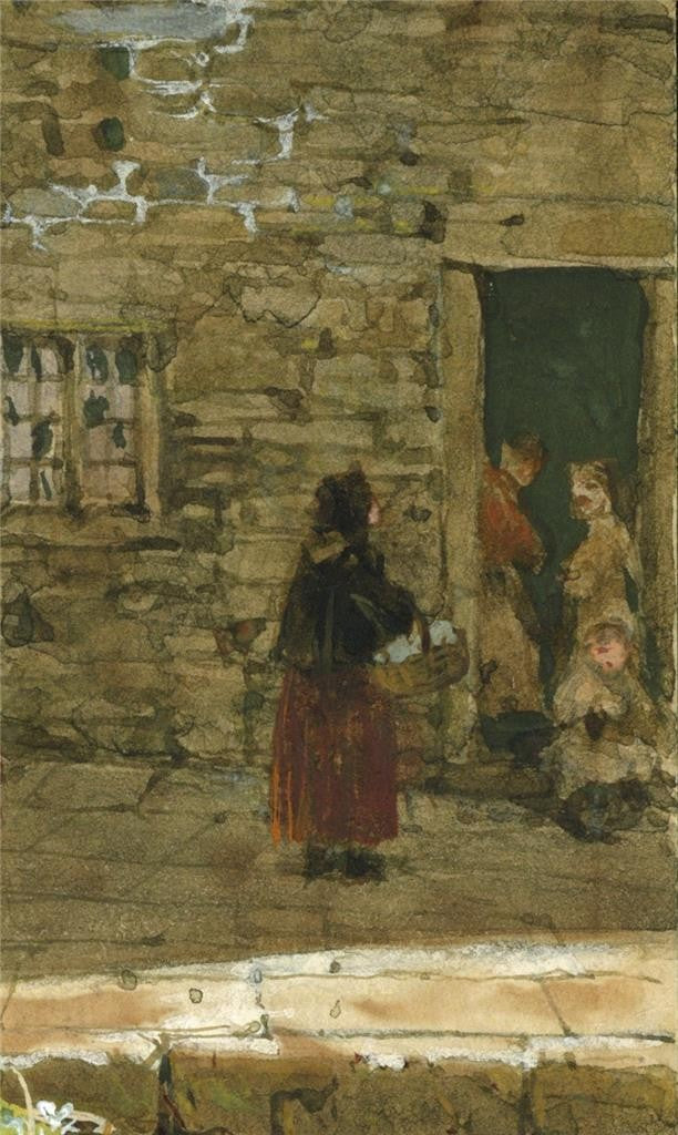 Louise Rayner (1832-1924) - Watercolour Painting - South Petherton Somerset9