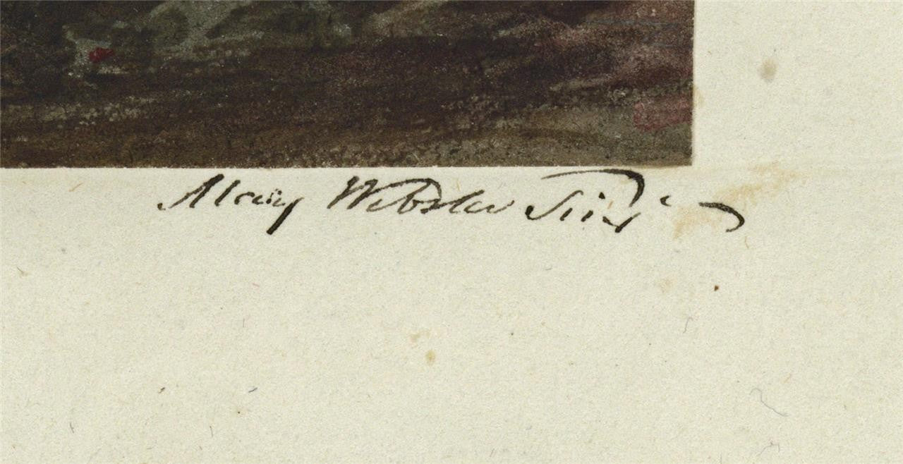 Mary Webster Watercolour Painting View From Kensington Bridge London 18386