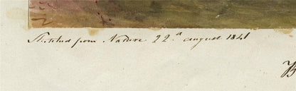 Mary Webster (1794-1883) Watercolour Painting Buckingham Palace London 18414