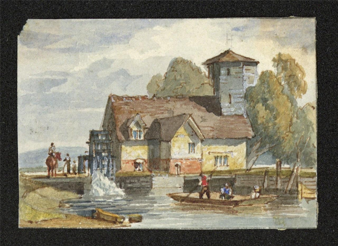 Style Of Samuel Prout - Miniature Watercolour Painting - 19th Century - 121