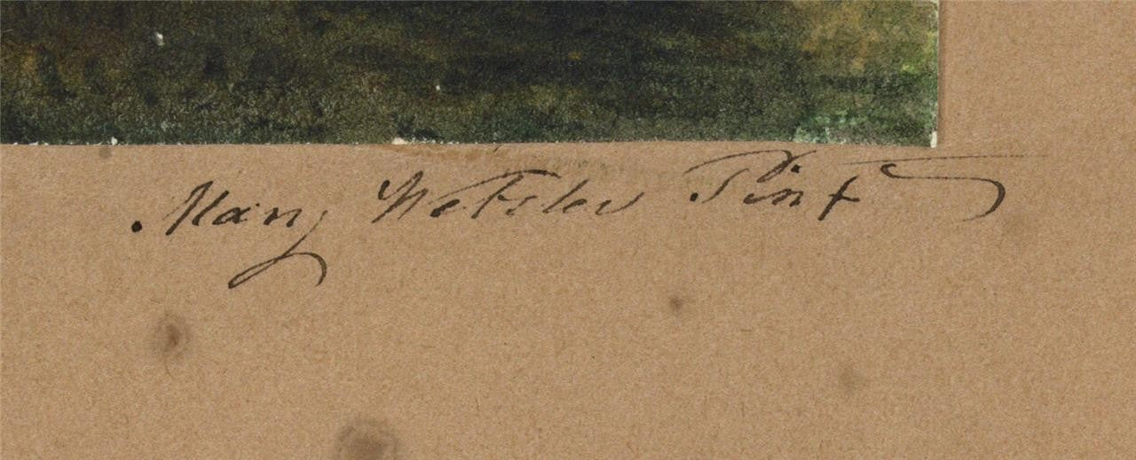 Mary Webster (1794-1883) - Watercolour Painting - Pevensey Castle Sussex - 18522