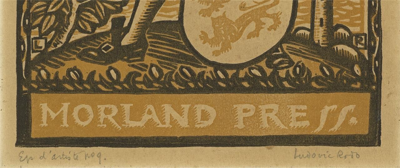 Ludovic-Rodo Pissarro (1878-1952) Pencil Signed Woodcut - Bookplate Magazine4