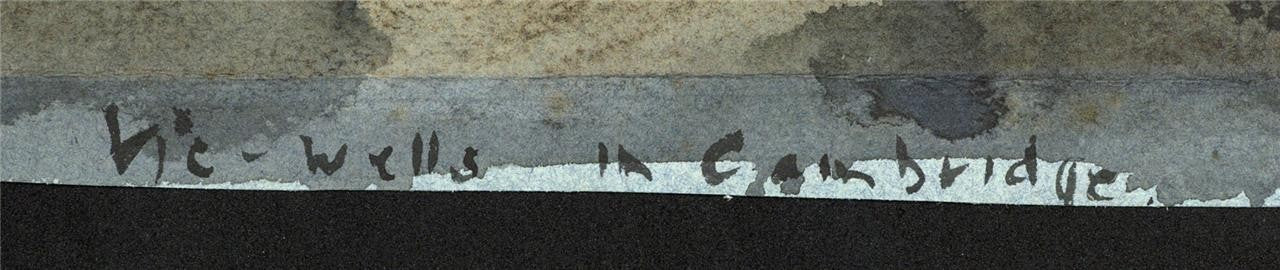 Phyllis Chilton Osborne Watercolour Painting Vic-Wells Ballet Cambridge 19383