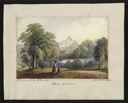 Mary Webster (1794-1883) Watercolour Painting Pittville Cheltenham 18401