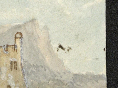 Style Of Samuel Prout - Miniature Watercolour Painting - 19th Century - 213