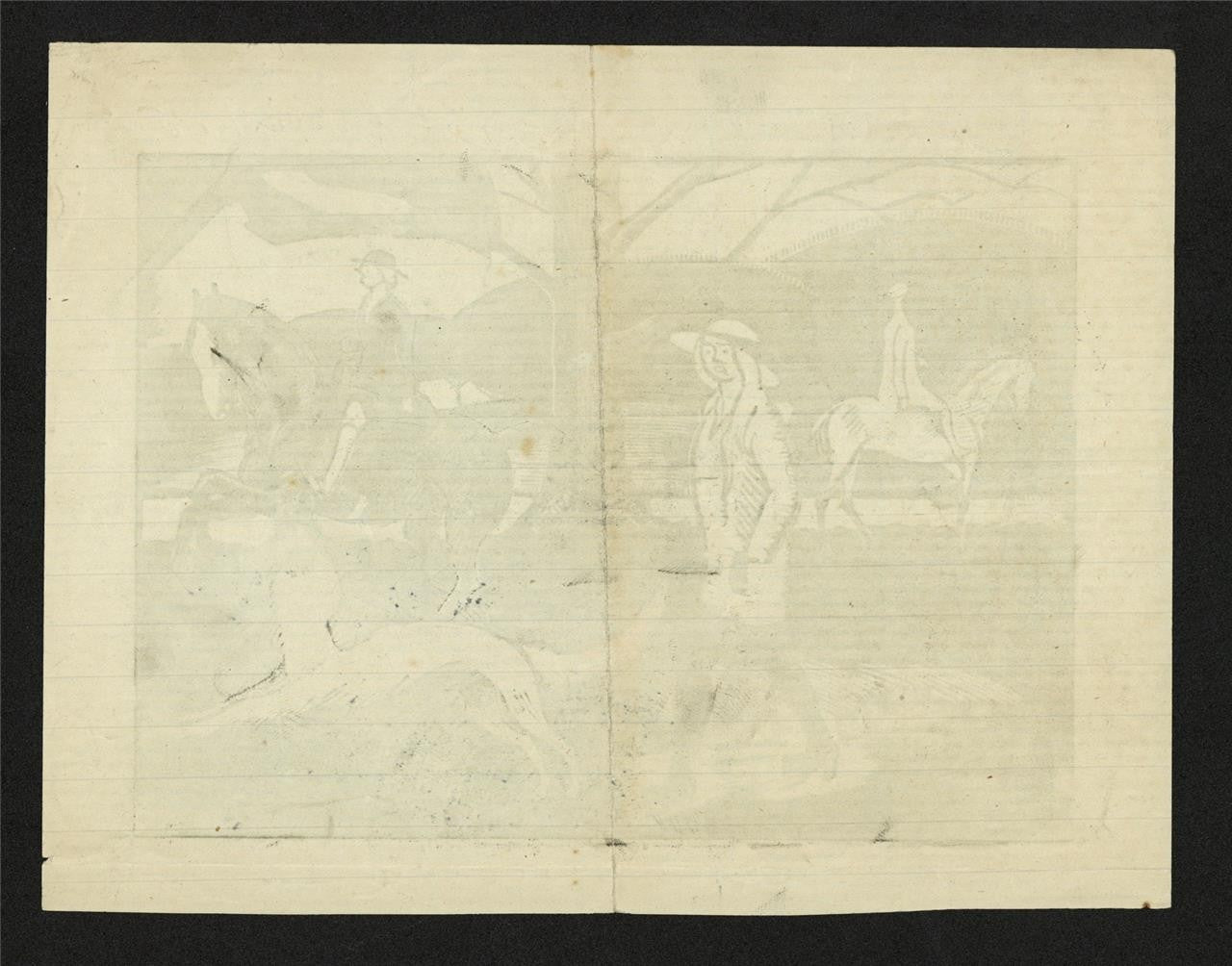 Ludovic-Rodo Pissarro (1878-1952) Antique Wood Engraving - Hyde Park London8