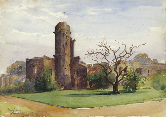 Lucknow India 1908 - Watercolour Painting - Arthur Herbert Hussey (1863-1923)0