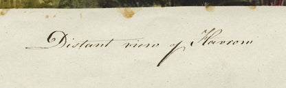 Mary Webster (1794-1883) Watercolour Painting - Distant View Harrow London c18414